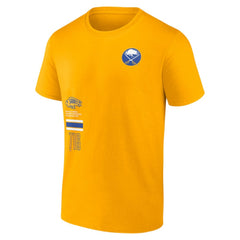 Buffalo Sabres Fanatics Represent T-Shirt - Gold | Fanatics Clearance
