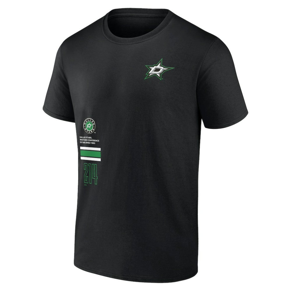 Dallas Stars Fanatics Represent T-Shirt - Black | Fanatics Clearance