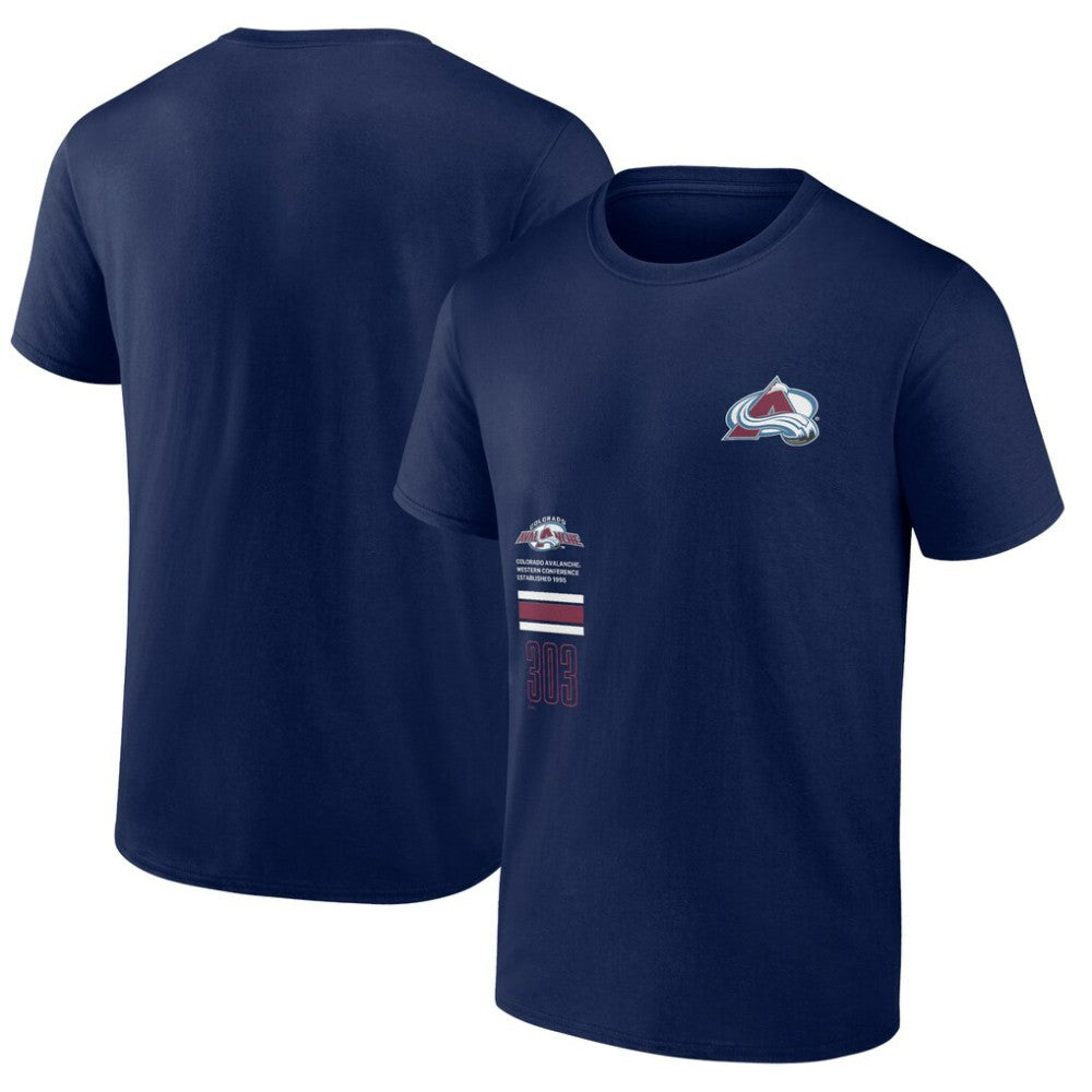 Colorado Avalanche Fanatics Represent T-Shirt - Navy | Fanatics on sale