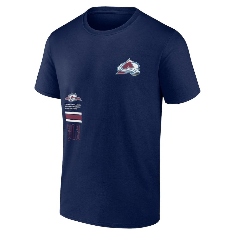 Colorado Avalanche Fanatics Represent T-Shirt - Navy | Fanatics on sale