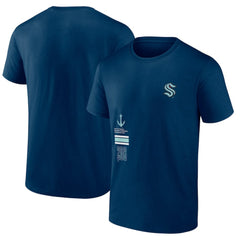 Seattle Kraken Fanatics Represent T-Shirt - Deep Sea Blue | Fanatics Lifestyle