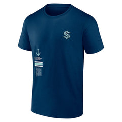 Seattle Kraken Fanatics Represent T-Shirt - Deep Sea Blue | Fanatics Lifestyle