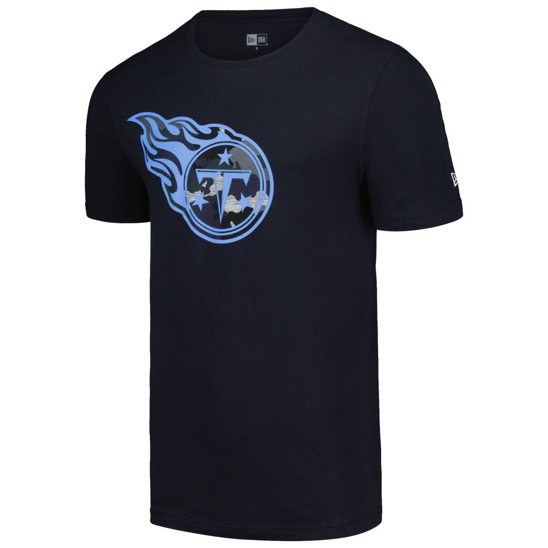 Tennessee Titans New Era Camo Logo T-Shirt - Navy - NFL