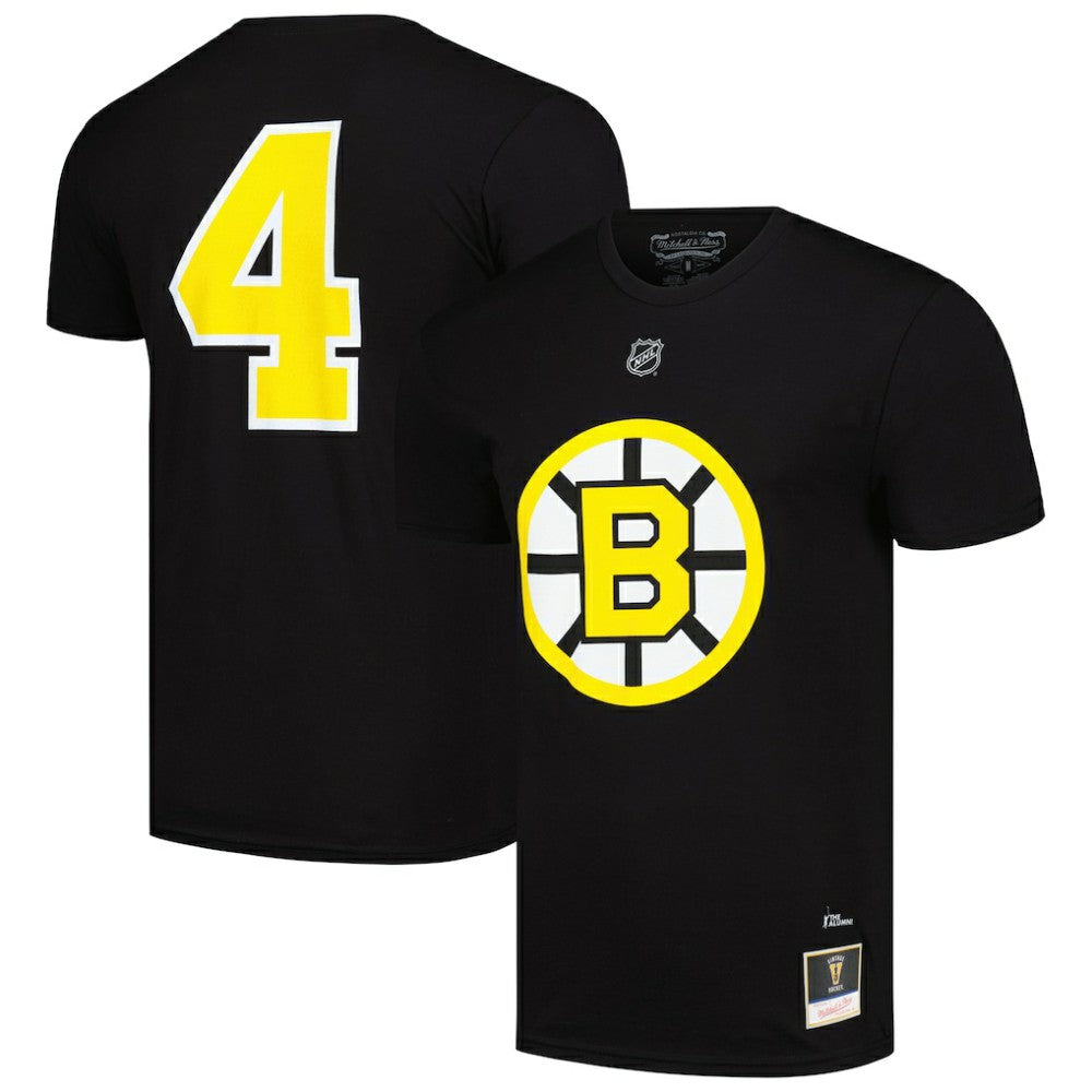 Bobby Orr Boston Bruins Mitchell & Ness Name & Number T-Shirt - Black | NHL sale