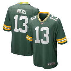Dontayvion Wicks Green Bay Packers Game Jersey - Green - Nike