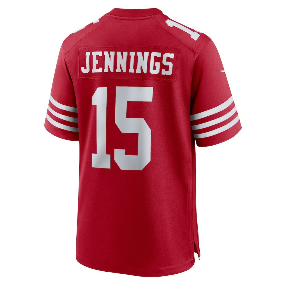 Jauan Jennings San Francisco 49ers Game Jersey - Scarlet - Nike