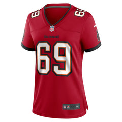 Cody Mauch Tampa Bay Buccaneers Women's Game Jersey - Red - Nike