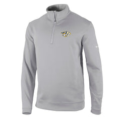 Nashville Predators Columbia Wickham Hills Omni-Wick Quarter-Zip Jacket - Gray | NHL Lifestyle