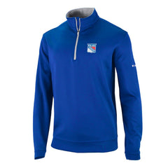 New York Rangers Columbia Wickham Hills Omni-Wick Quarter-Zip Jacket - Blue | NHL near me
