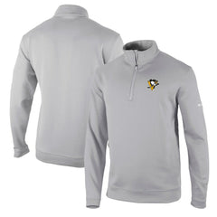 Pittsburgh Penguins Columbia Wickham Hills Omni-Wick Quarter-Zip Jacket - Gray | NHL near me