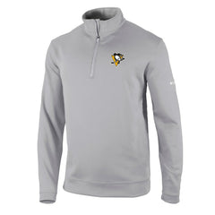 Pittsburgh Penguins Columbia Wickham Hills Omni-Wick Quarter-Zip Jacket - Gray | NHL near me