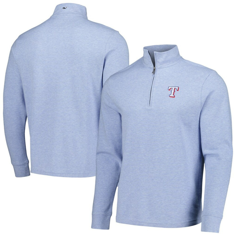 Texas Rangers Vineyard Vines Saltwater Quarter-Zip Jacket Near Me