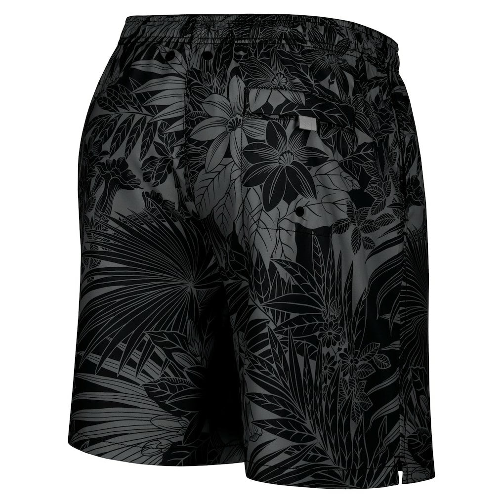 Las Vegas Raiders Santiago Palms Board Shorts - Black - Tommy Bahama