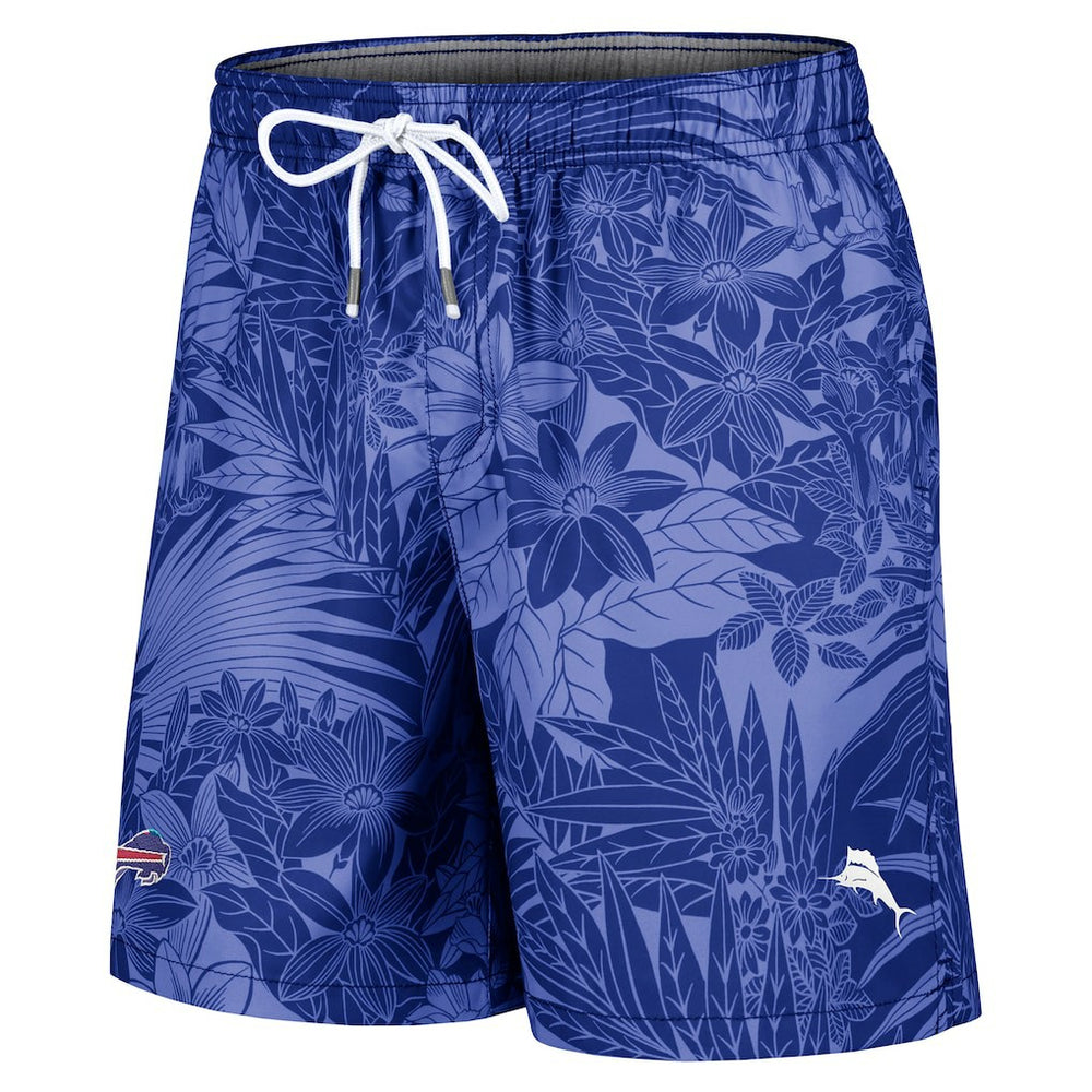 Buffalo Bills Santiago Palms Board Shorts - Royal - Tommy Bahama