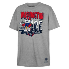 Washington Capitals Mitchell & Ness Youth Ice Hockey T-Shirt - Gray | NHL on sale