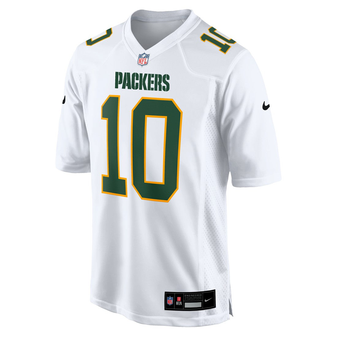 Jordan Love Green Bay Packers Fashion Game Jersey - White - Nike