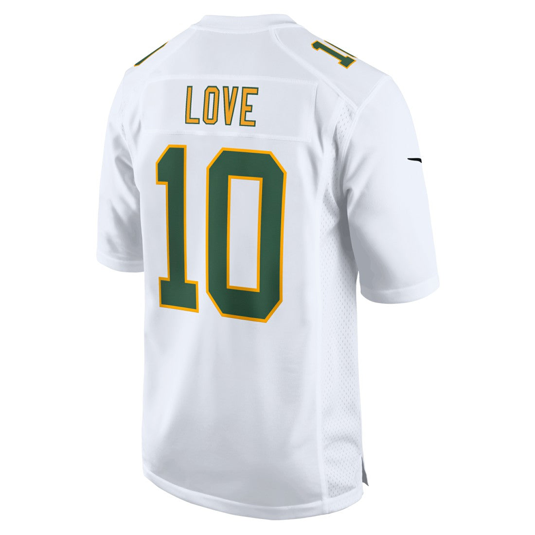Jordan Love Green Bay Packers Fashion Game Jersey - White - Nike