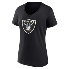 Las Vegas Raiders Women's Plus Size Mother's Day #1 Mom V-Neck T-Shirt - Black - Fanatics