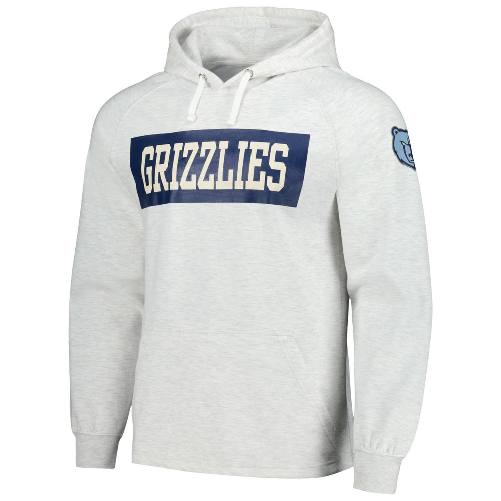 Fanatics Memphis Grizzlies Softhand Raglan Tri-Blend Pullover Hoodie Ash