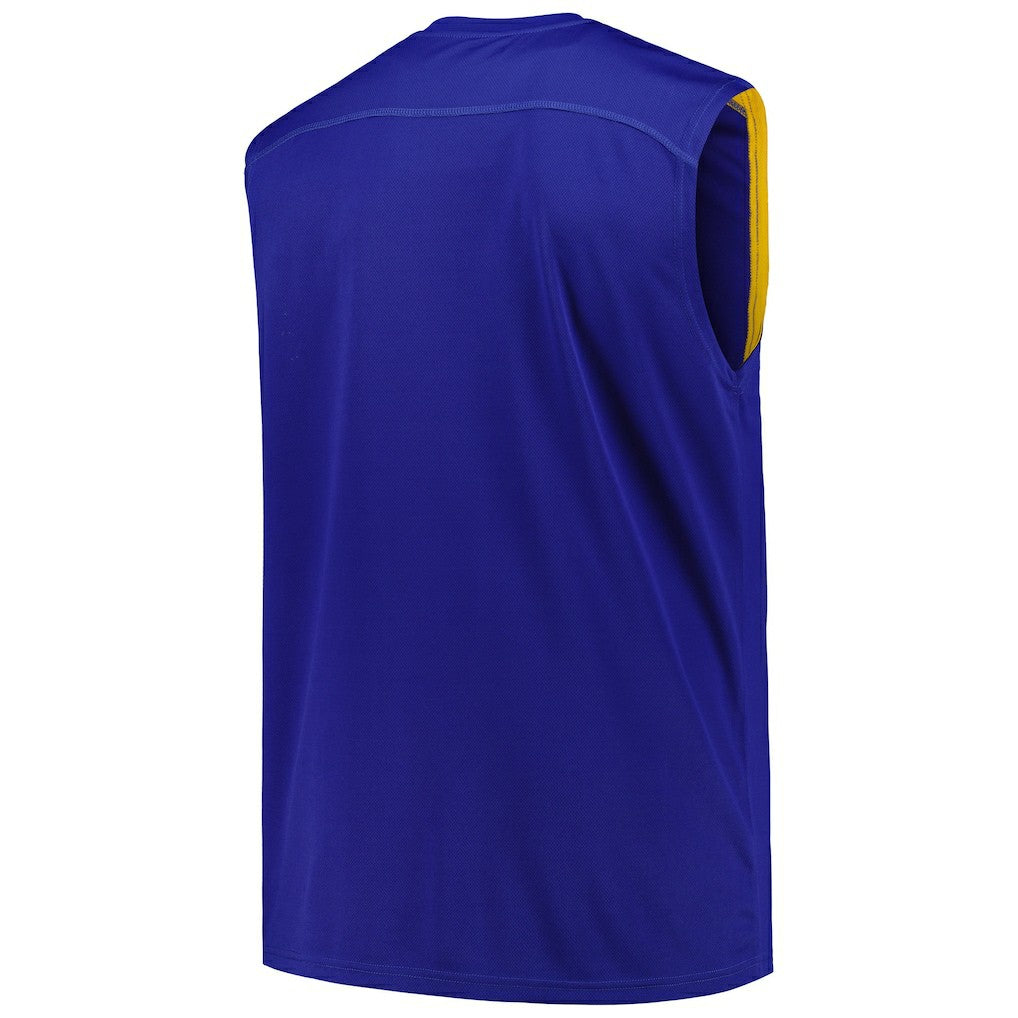 Fanatics Golden State Warriors Big & Tall Birdseye Muscle Tank Top Royal