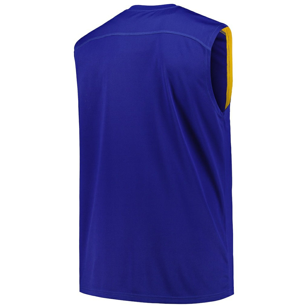 Fanatics Golden State Warriors Big & Tall Birdseye Muscle Tank Top Royal