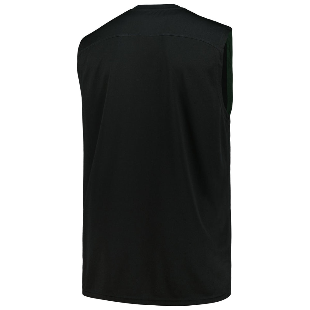 Fanatics Milwaukee Bucks Big & Tall Birdseye Muscle Tank Top Black