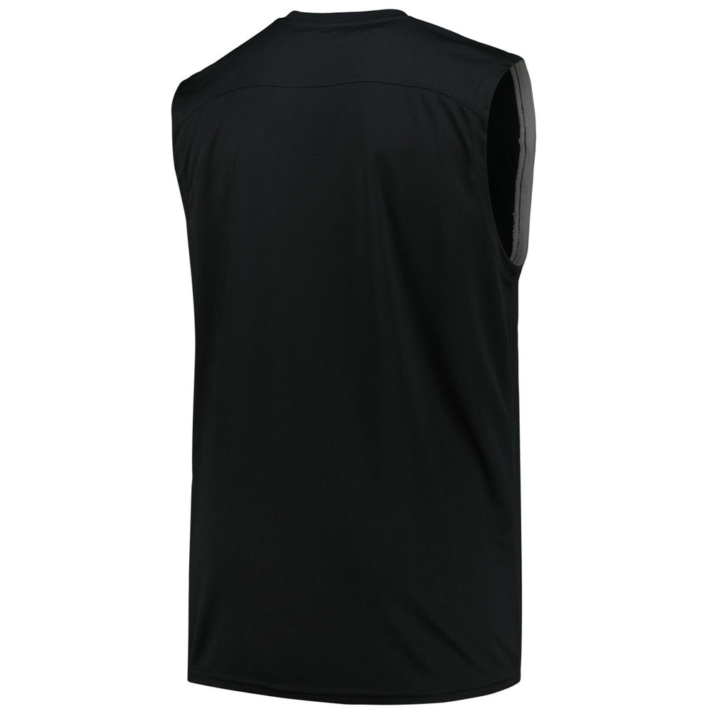 Fanatics San Antonio Spurs Big & Tall Birdseye Muscle Tank Top Black
