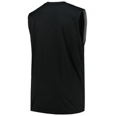 Fanatics San Antonio Spurs Big & Tall Birdseye Muscle Tank Top Black