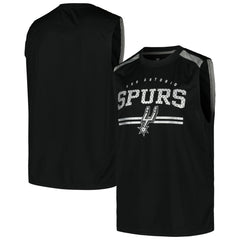 Fanatics San Antonio Spurs Birdseye Muscle Tank Top Black