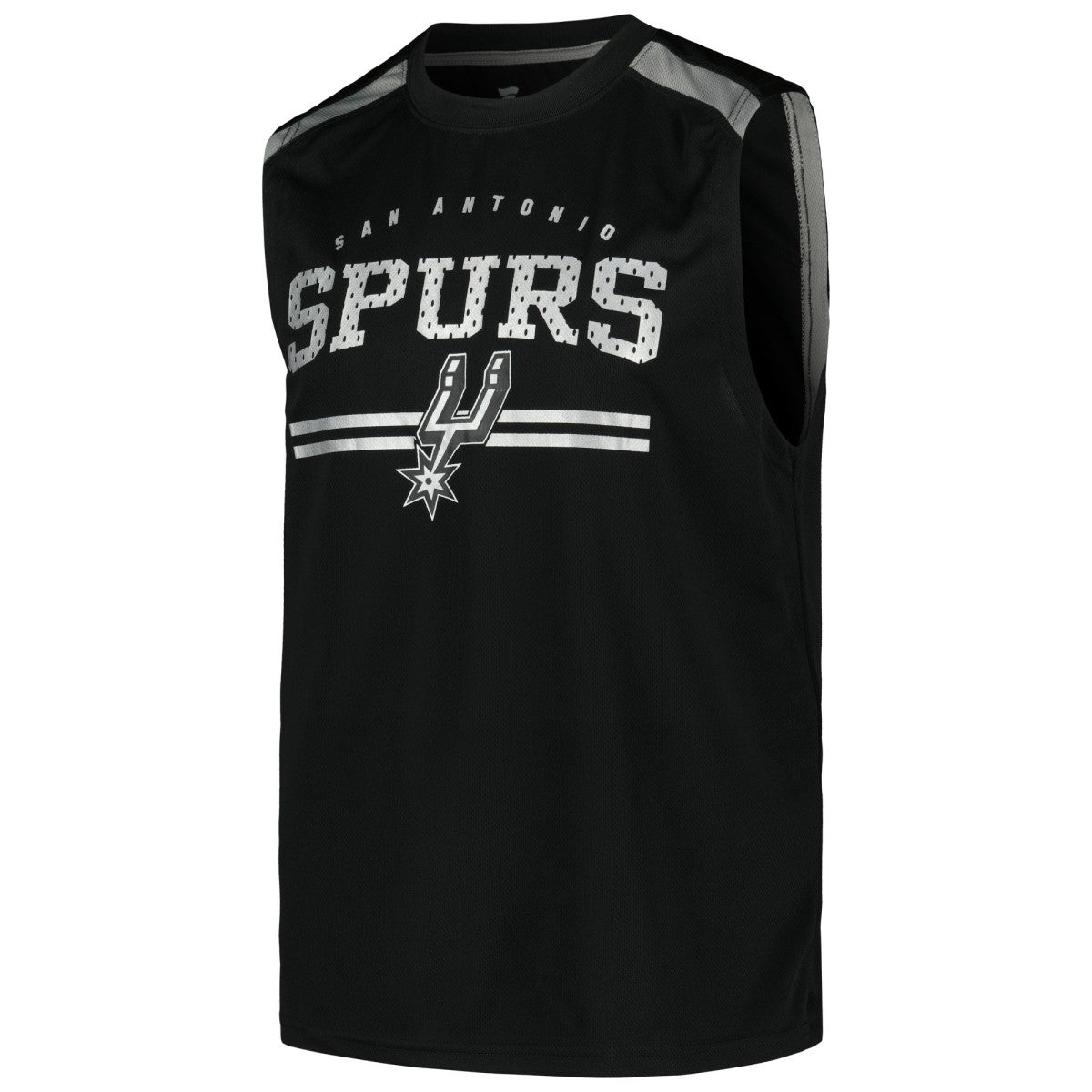 Fanatics San Antonio Spurs Birdseye Muscle Tank Top Black
