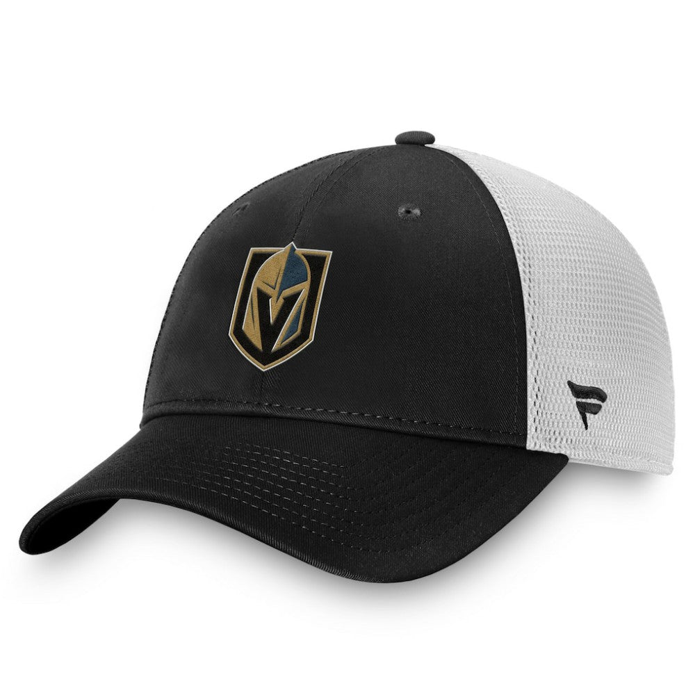 Vegas Golden Knights Fanatics Core Primary Logo Trucker Adjustable Hat - Charcoal/White | Fanatics sale