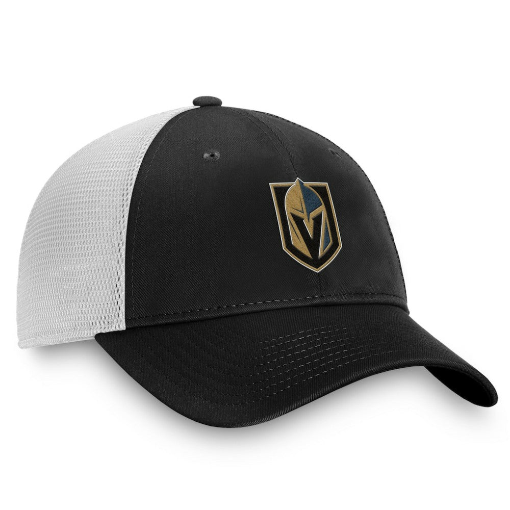 Vegas Golden Knights Fanatics Core Primary Logo Trucker Adjustable Hat - Charcoal/White | Fanatics sale
