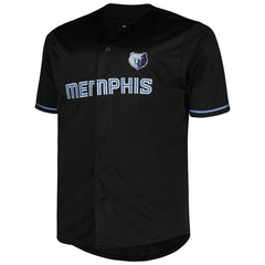 Memphis Grizzlies Profile Big & Tall Pop Jersey Black
