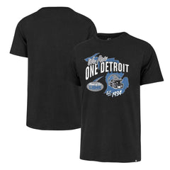 Detroit Lions '47 Regional Franklin T-Shirt - Black - 47 brand