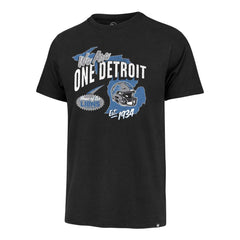 Detroit Lions '47 Regional Franklin T-Shirt - Black - 47 brand