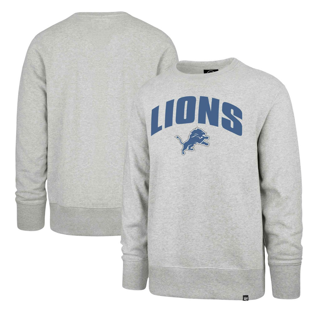 Detroit Lions '47 Headline Pullover Sweatshirt - Gray - 47 brand