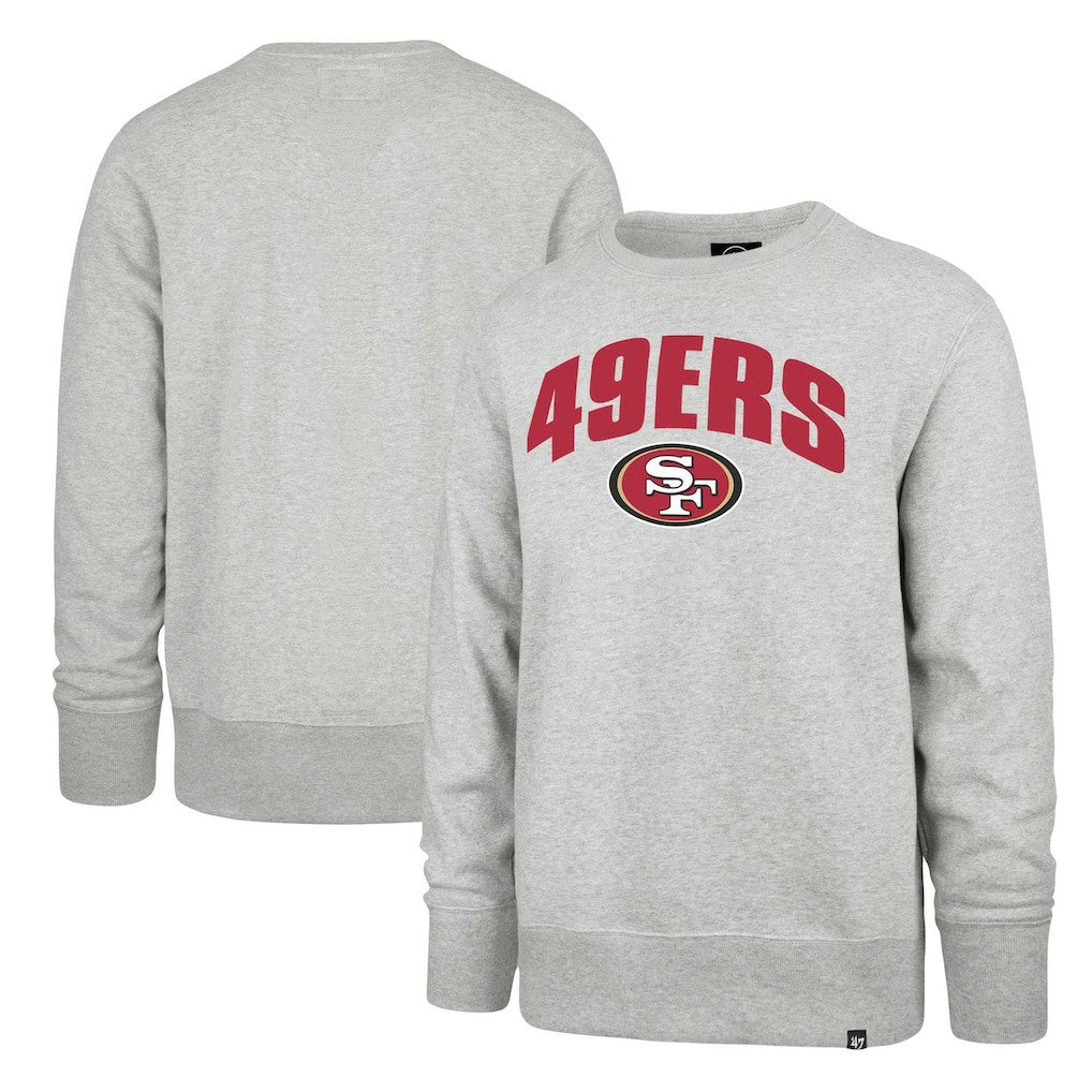 San Francisco 49ers '47 Headline Pullover Sweatshirt - Gray - 47 brand