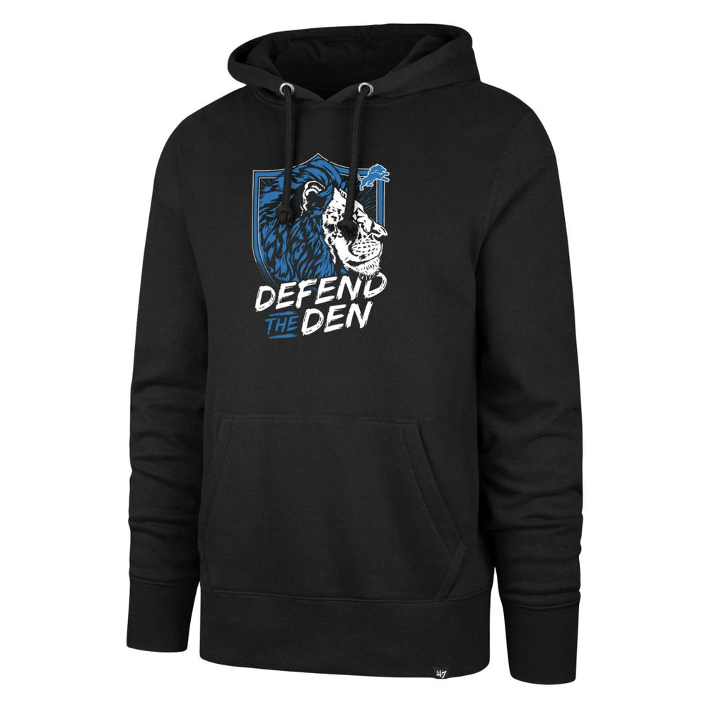 Detroit Lions '47 Men's Regional Headline Hoodie - Black - 47 brand