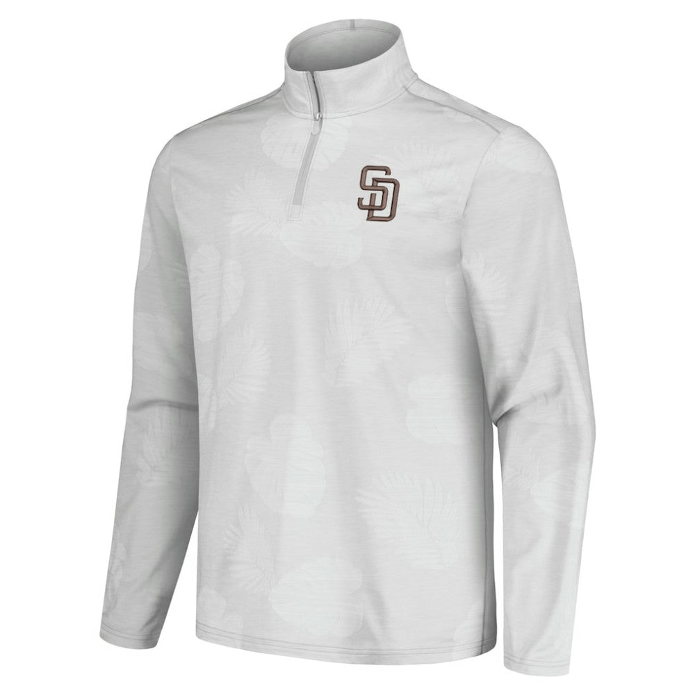 San Diego Padres Tommy Bahama Delray Frond IslandZone Half-Zip Jacket Online