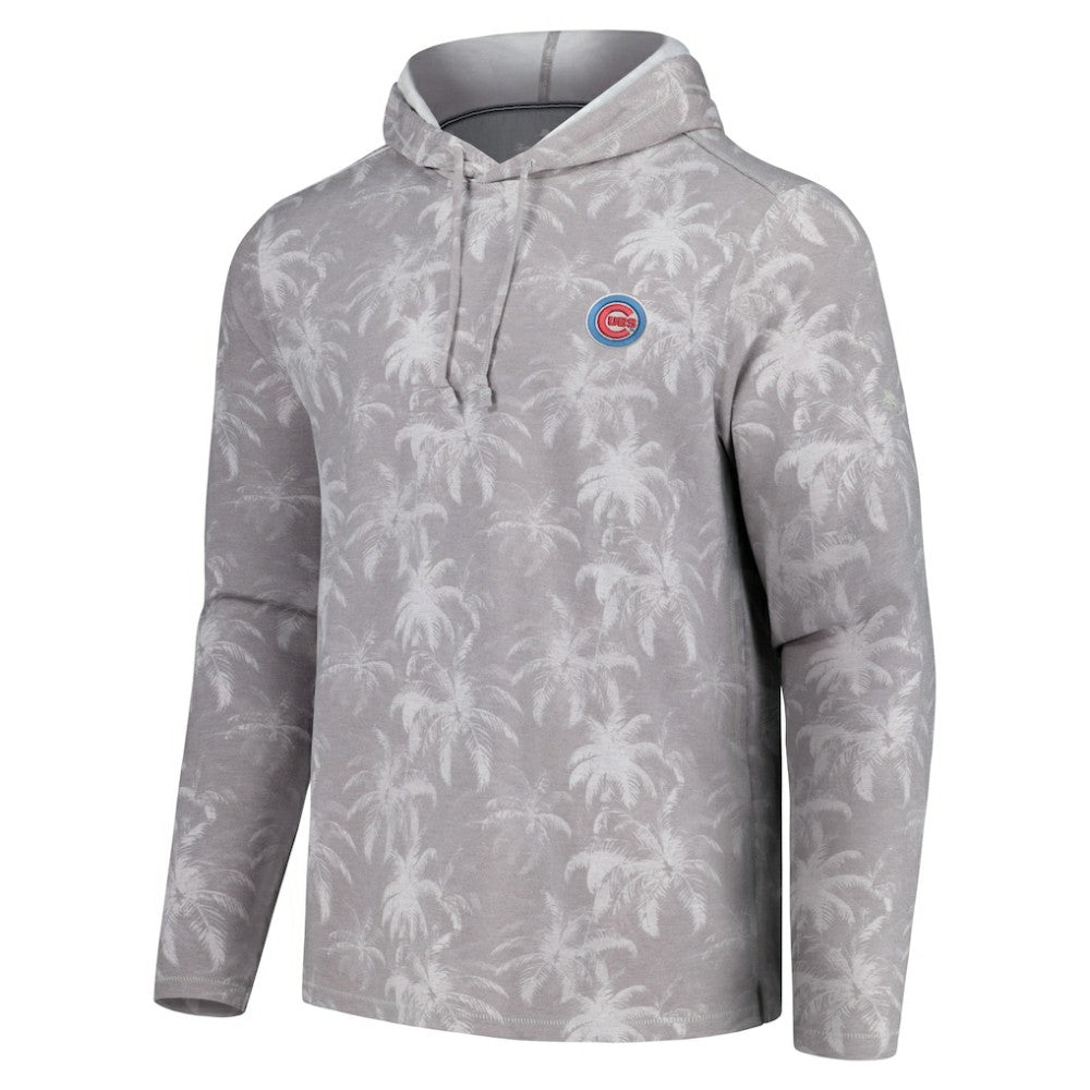 Chicago Cubs Tommy Bahama Palm Frenzy Hoodie Long Sleeve T-Shirt Outlet