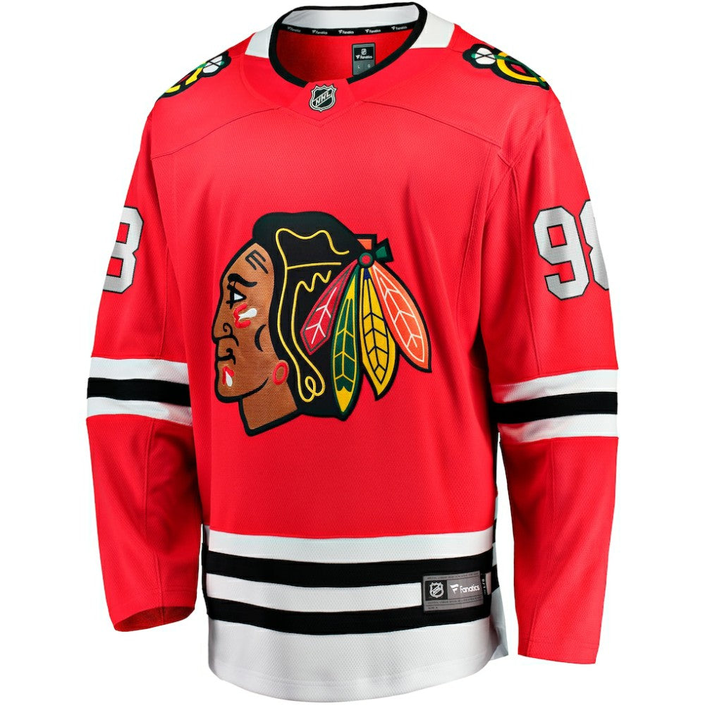 Connor Bedard Chicago Blackhawks Fanatics Home Breakaway Player Jersey - Red | Fanatics discount