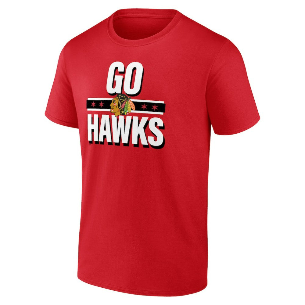 Chicago Blackhawks Fanatics Local T-Shirt - Red | Fanatics discount