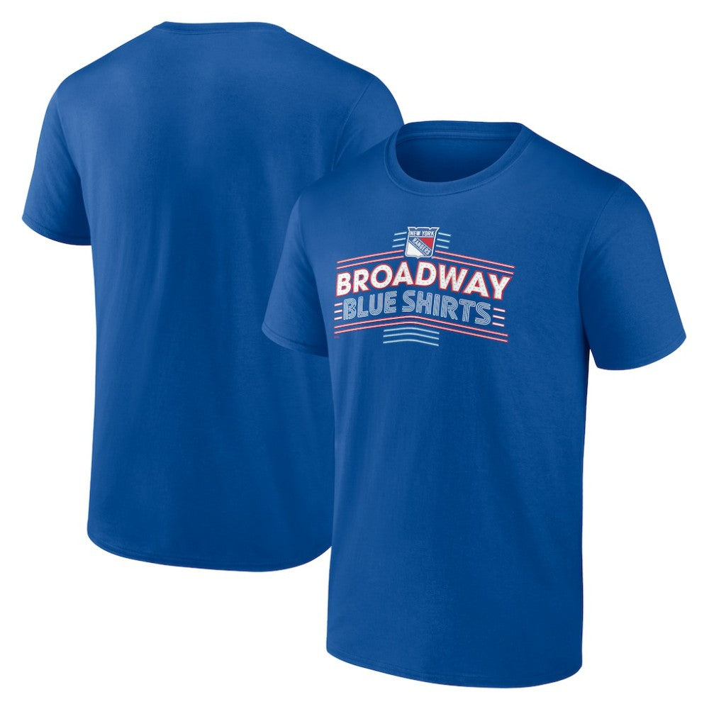 New York Rangers Fanatics Local Domain T-Shirt - Blue | Fanatics Clearance