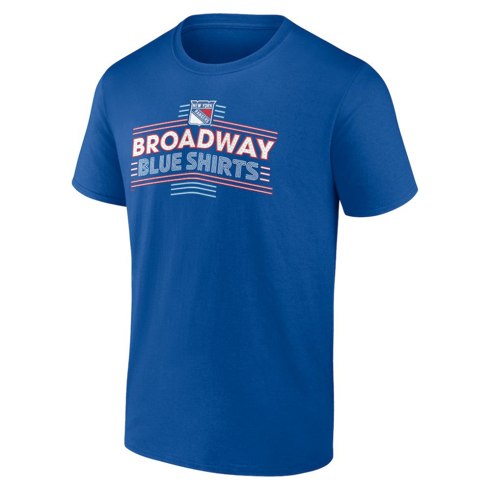 New York Rangers Fanatics Local Domain T-Shirt - Blue | Fanatics Clearance
