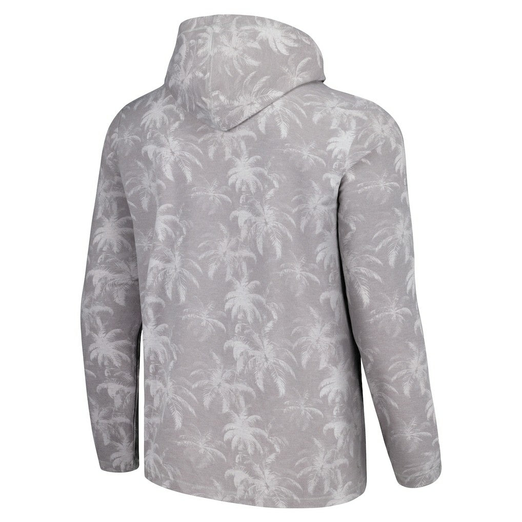 Dallas Cowboys Palm Frenzy Hoodie Long Sleeve T-Shirt - Gray - Tommy Bahama
