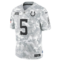 Anthony Richardson Indianapolis Colts 2024 Salute to Service Limited Jersey - Arctic Camo - Nike