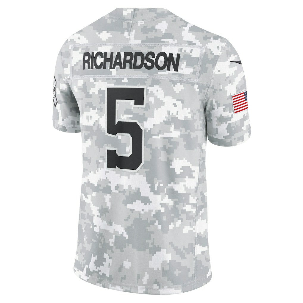 Anthony Richardson Indianapolis Colts 2024 Salute to Service Limited Jersey - Arctic Camo - Nike