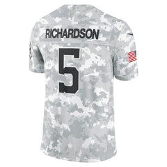 Anthony Richardson Indianapolis Colts 2024 Salute to Service Limited Jersey - Arctic Camo - Nike