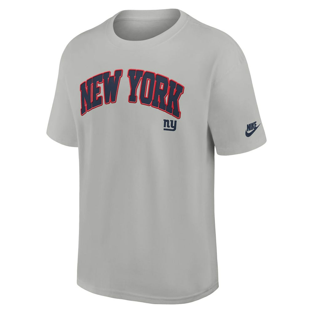 New York Giants Rewind Statement Max90 T-Shirt - Gray - Nike