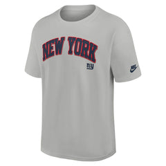 New York Giants Rewind Statement Max90 T-Shirt - Gray - Nike